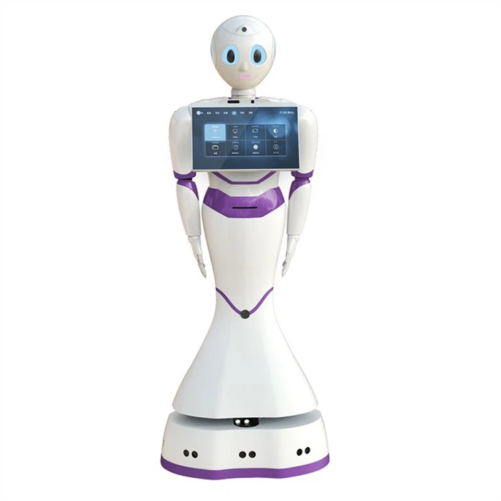 Kaubanduslik humanoidi vastuvõtuteenistuse robot